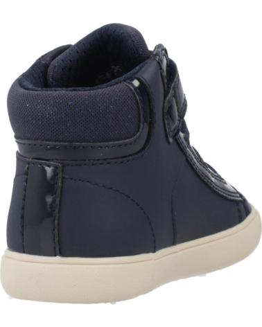 BASKETS GEOX B GISLI GIRL BLEUES À SCRATCH - C4002 C4002