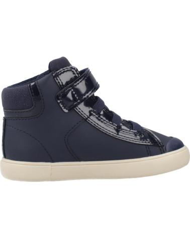 BASKETS GEOX B GISLI GIRL BLEUES À SCRATCH - C4002 C4002