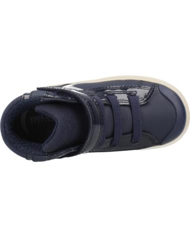 BASKETS GEOX B GISLI GIRL BLEUES À SCRATCH - C4002 C4002