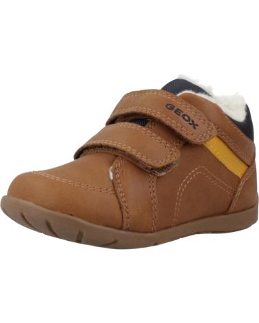 GEOX ZAPATILLAS NINO MODELO B ELTHAN BOY COLOR MARRON CR62G