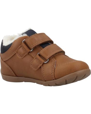 GEOX ZAPATILLAS NINO MODELO B ELTHAN BOY COLOR MARRON CR62G