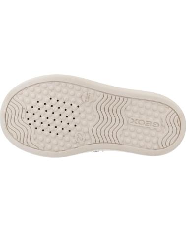 GEOX B NASHIK C6078 - BRAUNE HIGH-TOP-SNEAKER FÜR KINDER MIT DOPPEL-KLETTVERSCHLUSS C6078