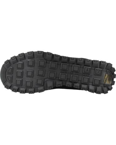 ZAPATILLAS ARMANI EXCHANGE XM001960 AF1938 NEGRAS CON DETALLES GRISES Y NARANJAS MZ257