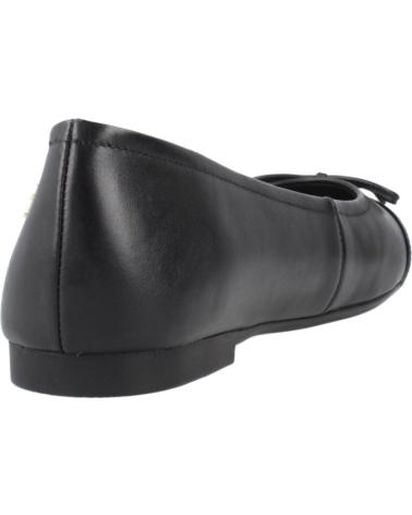 TOMMY HILFIGER PATENT TOE-CAP LTHR BALL BALLERINAS SCHWARZ BDS MIT LACKKAPPE BDS