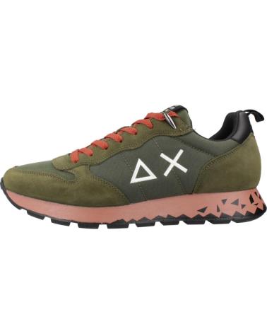 SNEAKERS SUN68 TOM SNAKE VERDE MILITARE MILITARE