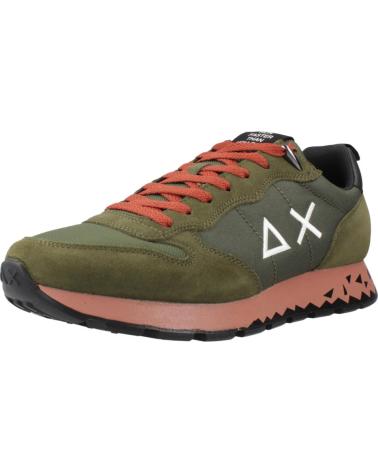 ZAPATILLAS SUN68 TOM SNAKE VERDE MILITAR MILITARE