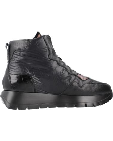 WONDERS ODISEI A-2493 BOTINES DEPORTIVOS NEGRO CON DETALLES PLOMO NGRPLM