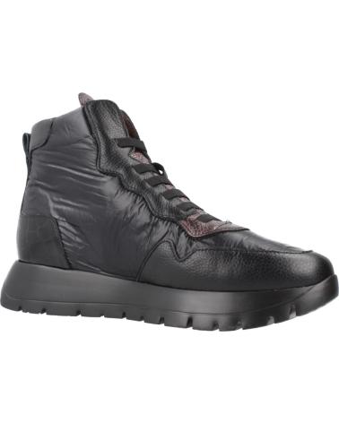 WONDERS ODISEI A-2493 BOTINES DEPORTIVOS NEGRO CON DETALLES PLOMO NGRPLM