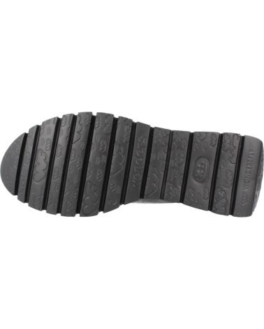WONDERS ODISEI A-2493 BOTINES DEPORTIVOS NEGRO CON DETALLES PLOMO NGRPLM