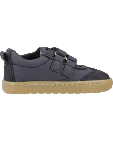 BLANDITOS LISBOA BD NAVY BLUE BAREFOOT SNEAKERS WITH VELCRO CLOSURE MARINO
