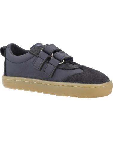 BLANDITOS LISBOA BD NAVY BLUE BAREFOOT SNEAKERS WITH VELCRO CLOSURE MARINO