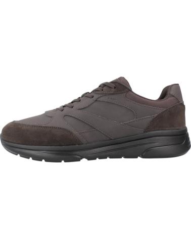 GEOX U KLAVER C6024 - BROWN SNEAKERS C6024