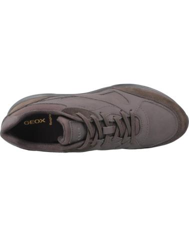 GEOX U KLAVER C6024 - BROWN SNEAKERS C6024