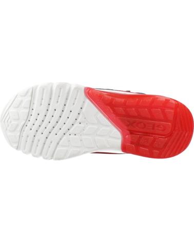 GEOX J CIBERDRON SUPERMAN J56LBF C0200 - LEUCHTSTIEFEL BLAU ROT C0200
