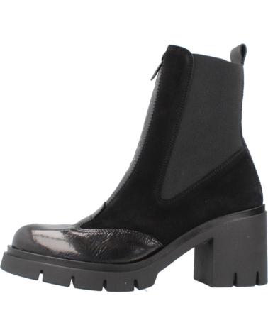 STIVALETTI HISPANITAS HI254280 ZURICH NERI CON PLATFORM E SUOLA TRACK BLACK