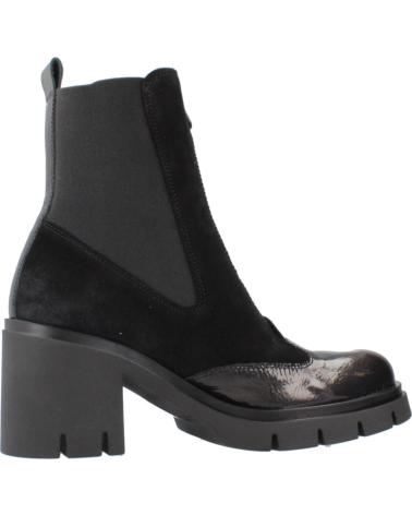 STIVALETTI HISPANITAS HI254280 ZURICH NERI CON PLATFORM E SUOLA TRACK BLACK