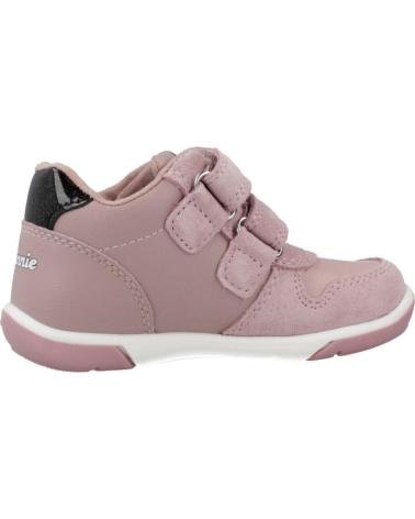 BASKETS GEOX B ZAPITO GIRL ROSE MINNIE MOUSE À SCRATCH C8A9B