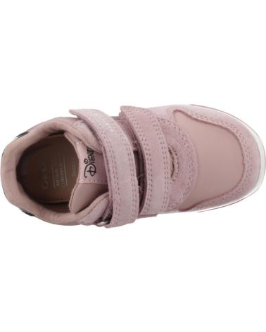 BASKETS GEOX B ZAPITO GIRL ROSE MINNIE MOUSE À SCRATCH C8A9B