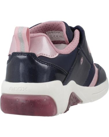 GEOX J FADINLIGHT C0694 BASKETS CASUAL BLEU C0694