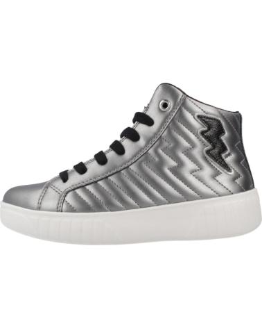 STIVALETTI GEOX MIKIROSHI J C1009 ARGENTO PER BAMBINA C1009