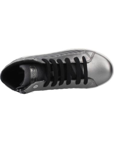 STIVALETTI GEOX MIKIROSHI J C1009 ARGENTO PER BAMBINA C1009