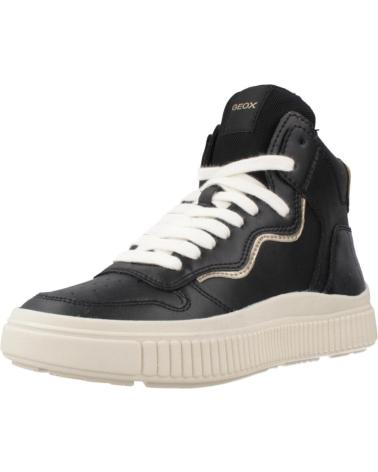SNEAKERS GEOX LAQUINNY J C0531 NERE PER BAMBINA C0531