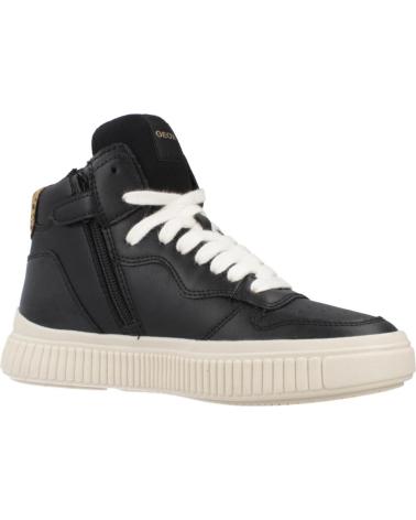 SNEAKERS GEOX LAQUINNY J C0531 NERE PER BAMBINA C0531