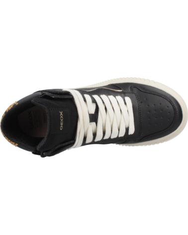 SNEAKERS GEOX LAQUINNY J C0531 NERE PER BAMBINA C0531