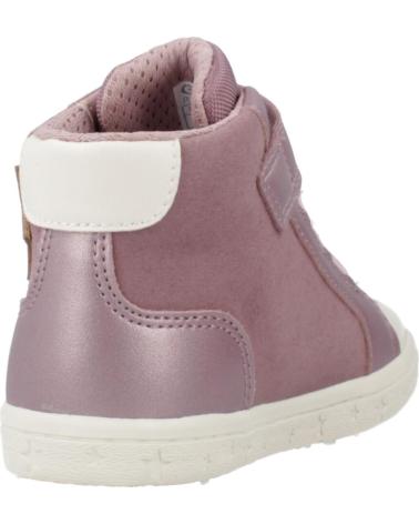 GEOX B GISLI C8006 - VIOLET HIGH-TOP BOOT WITH STAR DESIGN C8006