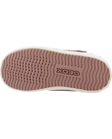 GEOX B GISLI C8006 - VIOLET HIGH-TOP BOOT WITH STAR DESIGN C8006