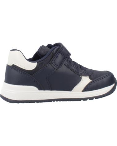 GEOX B RISHON C0735 - BLAUE CASUAL-SNEAKER MIT STERN C0735
