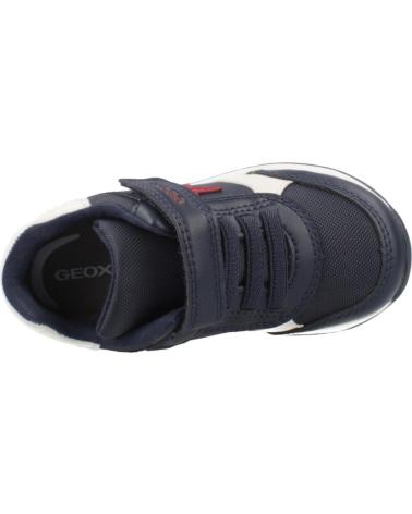 GEOX B RISHON C0735 - BLAUE CASUAL-SNEAKER MIT STERN C0735