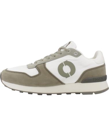 ECOALF UCLAALF WHITE AND GREY-GREEN SNEAKERS OFWHGY