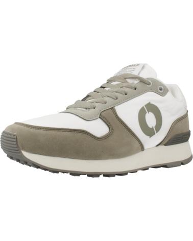 ECOALF UCLAALF WHITE AND GREY-GREEN SNEAKERS OFWHGY