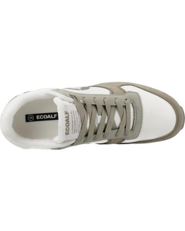 ECOALF UCLAALF WHITE AND GREY-GREEN SNEAKERS OFWHGY