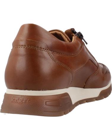 KANGAROOS K938 BROWN LEATHER SNEAKERS CUERO