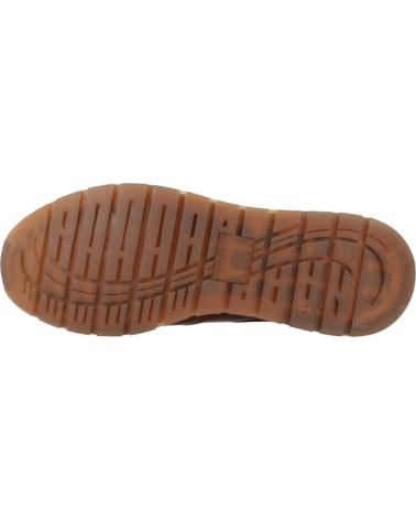 KANGAROOS K938 BROWN LEATHER SNEAKERS CUERO