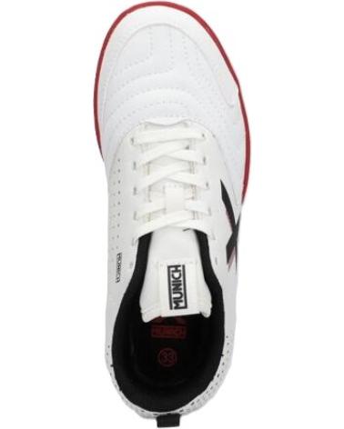 SCARPE DA CALCETTO MUNICH RONDITO BIANCHE BLANCO