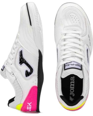JOMA ZAPATILLAS FUTBOL SALA TOP FLEX 2532 BLANCAS 100 BLANCO