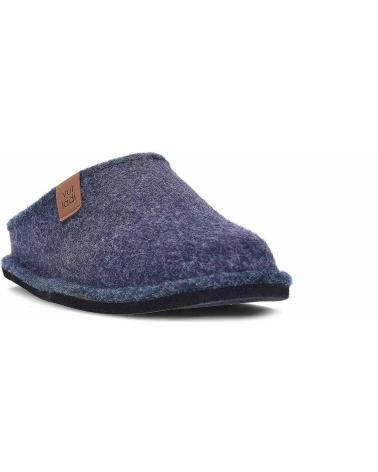 VULLADI SEGRE 7160 - PANTOFOLE DA CASA BLU MARINO MARINO