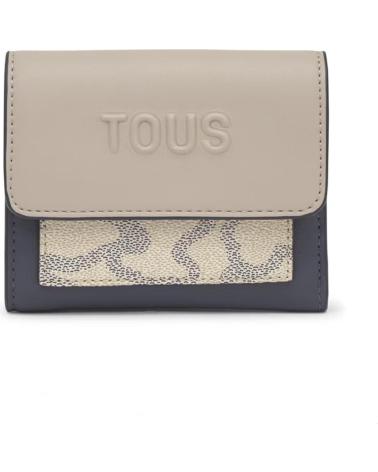 TOUS GELDBÖRSE S FLAP KAOS ICON GRAU GRIS