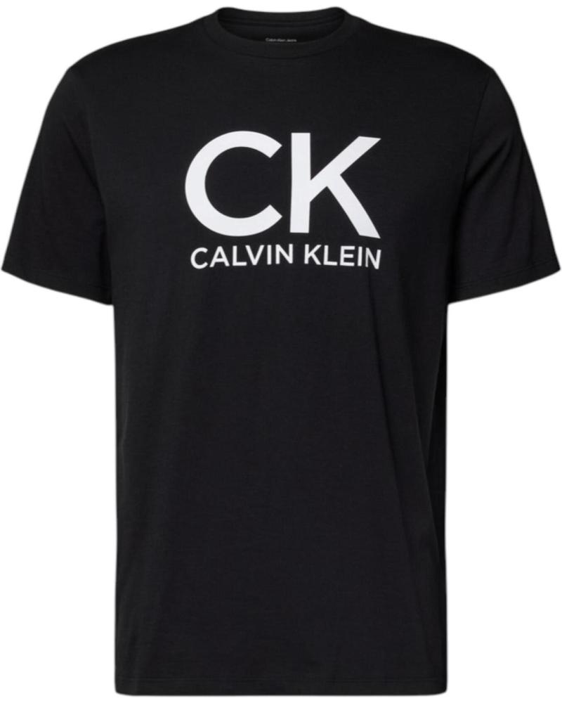 T-SHIRT GRAFICA CK CALVIN KLEIN NERA NEGRO