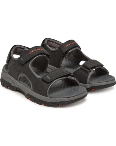 SKECHERS SANDALIA MEN GARO V25 NEGRO SHSNMV2505BD GRIS