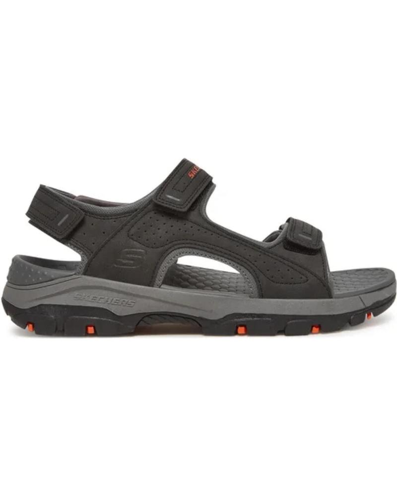 SKECHERS SANDALIA MEN GARO V25 NEGRO SHSNMV2505BD GRIS