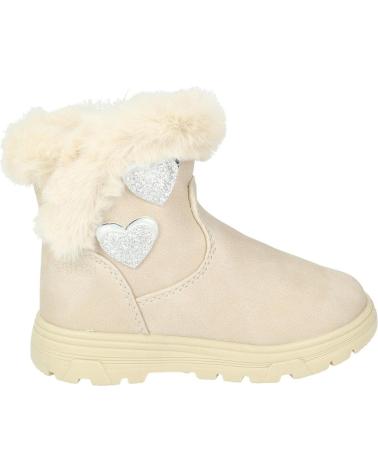Inicio-OSITO-BOTAS NIÑA OSITO OSSH129007 BEIGE CON PELO SINTÉTICO Y LAZOS-BEIGE