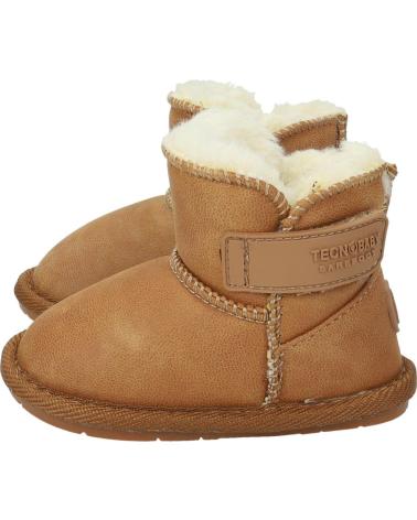 CHAUSSONS BOTTILLONS OSITO OSSH501002 MARRON AVEC DOUBLURE EN FOURRURE SYNTHÉTIQUE MARRóN