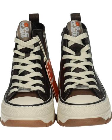 SNEAKERS ALTE REFRESH 172318 BRONZO CON PLATFORM METALLICO METáLICO
