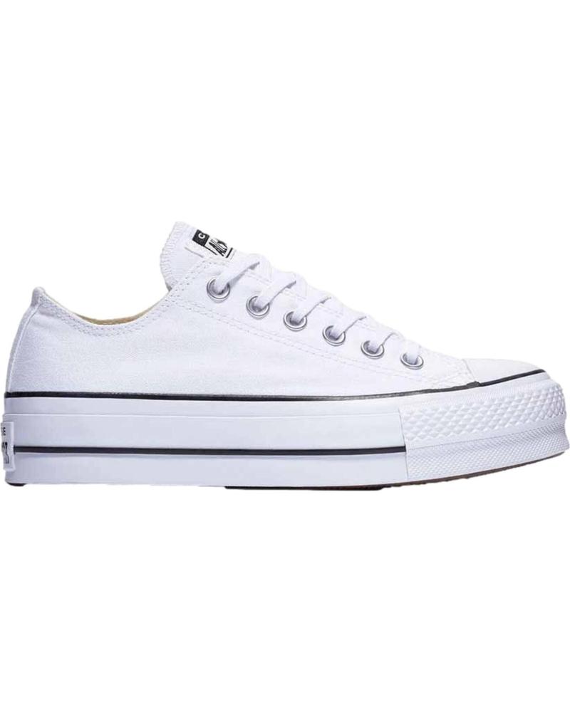 Scarpe-Sport-De-Mujer-CONVERSE-CHUCK-TAYLOR-ALL-STAR-LIFT-BLACK-WHITE-BLANCO