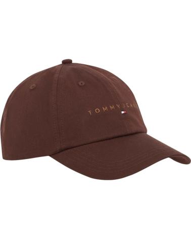 BONÉ TOMMY HILFIGER TJM LINEAR LOGO CASTANHO MARRON