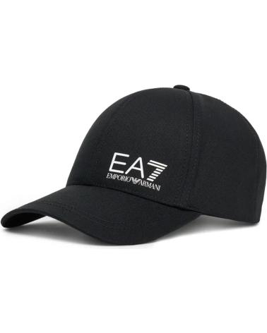 BONÉ DE BEISEBOL EA7 EMPORIO ARMANI 7X000005 PRETO NEGRO